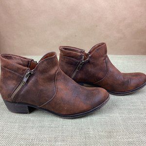 American Rag Faux Leather Ankle Booties